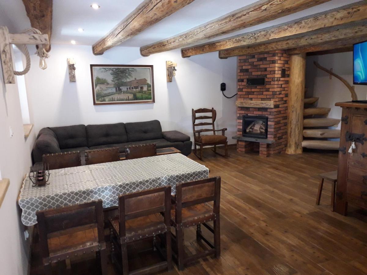 Jaskowa Chata Bieszczady Apartament Z Basenem Baligrod Exterior photo